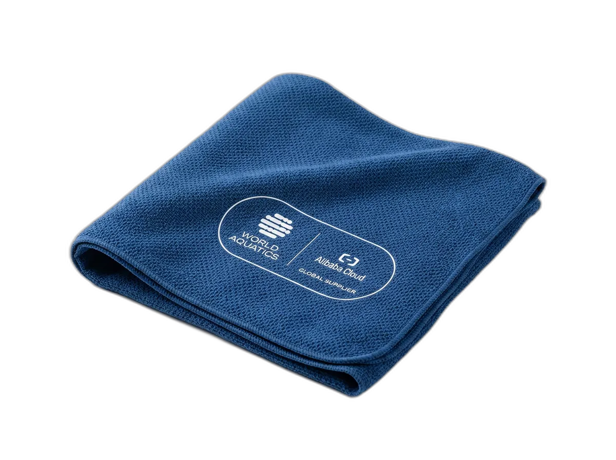 Co-branded commemorative towel